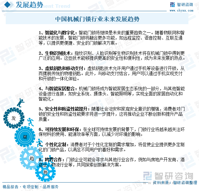 2023年中国机械门锁行业全景速览：智能化、生物识别将是未来重要发展趋势[图](图10)